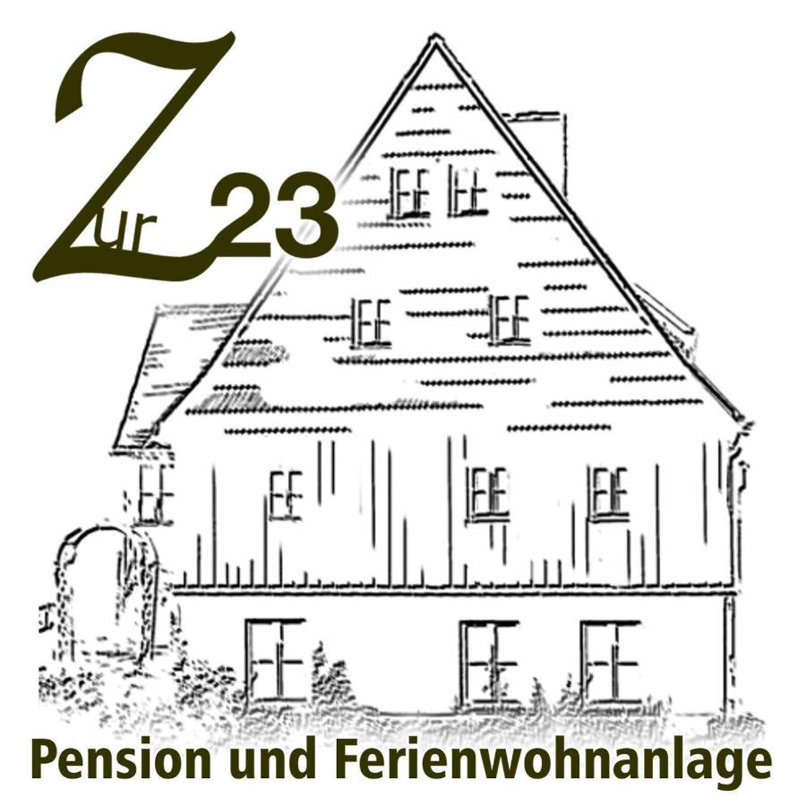 Pension Zur 23 Altenberg  Kültér fotó